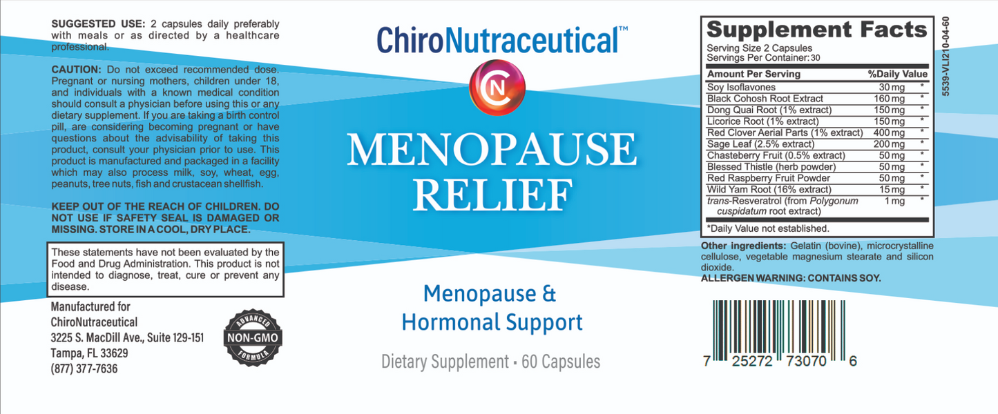 Menopause Relief - Adaptogenic Menopause Symptom Relief