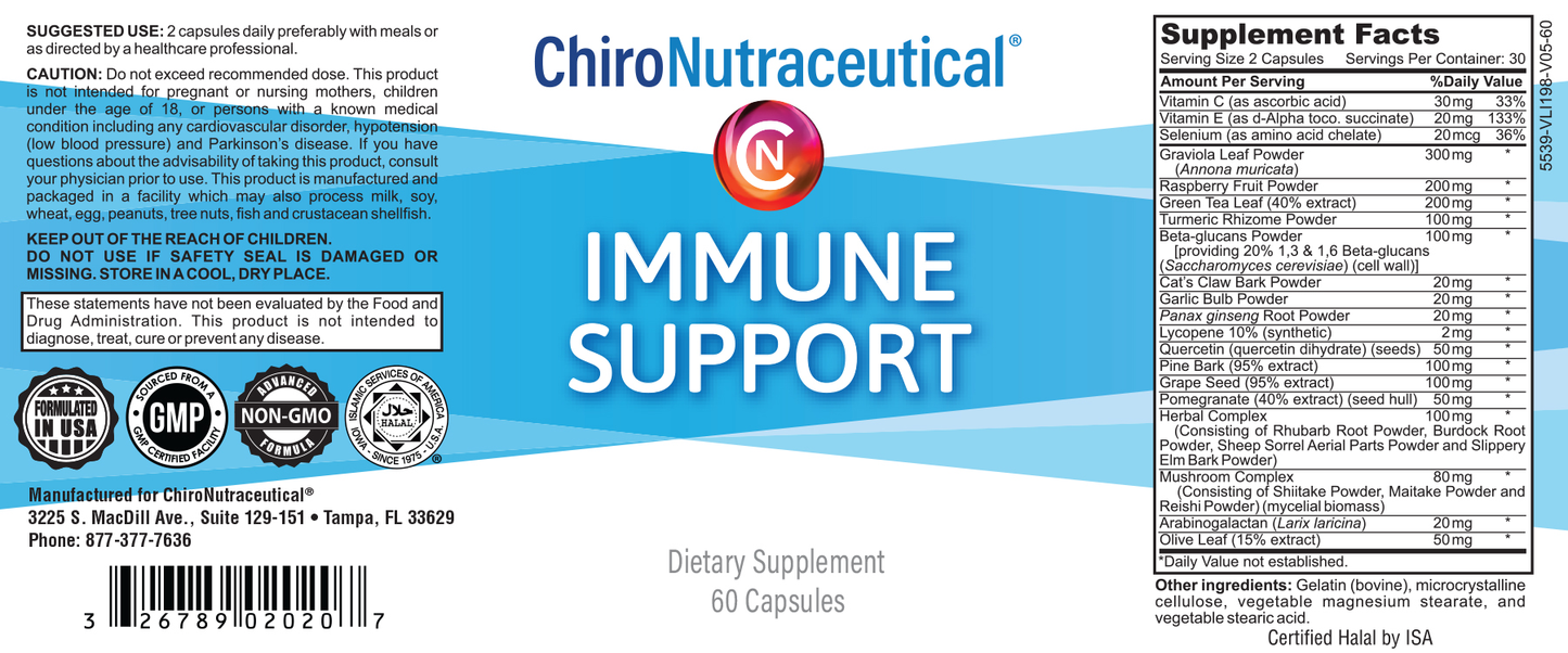 Immune Support - Comprehensive Immune System Boosting